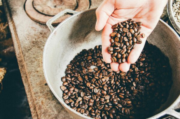 Café gommant, grains de café ECHLO